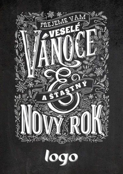 Vánoční přání A6S-24 a6s-24