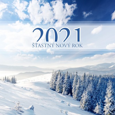 Čtvercové Vánoční přání 143 ct-143