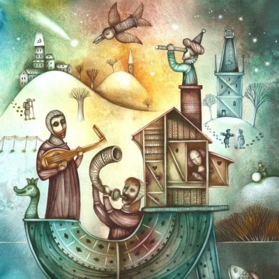 Čtvercové Vánoční přání 196 ct-196