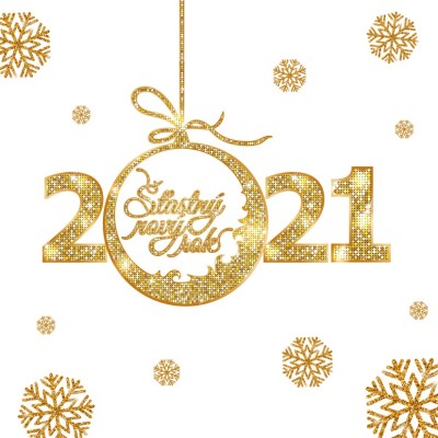 Čtvercové Vánoční přání 208 ct-208