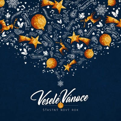 Čtvercové Vánoční přání 268 ct-268