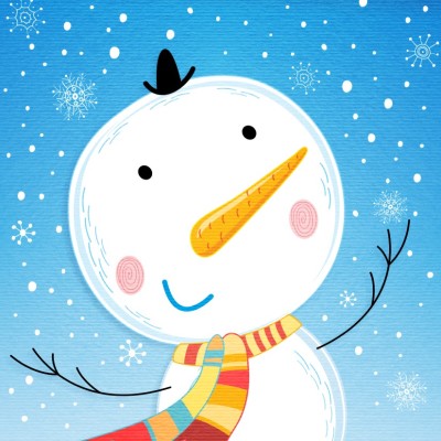 Čtvercové Vánoční přání 270 ct-270