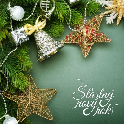 Čtvercové Vánoční přání 93 ct-93