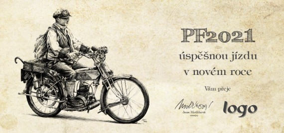 Vánoční přání na šířku 234 dll-234