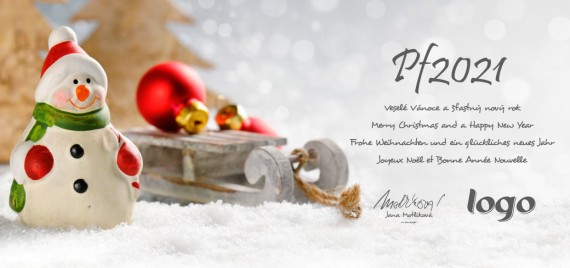 Vánoční přání na šířku 246 dll-246