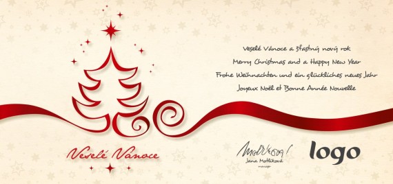 Vánoční přání na šířku 259 dll-259