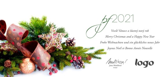 Vánoční přání na šířku 272 dll-272