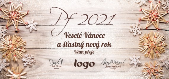 Vánoční přání na šířku 338 dll-338