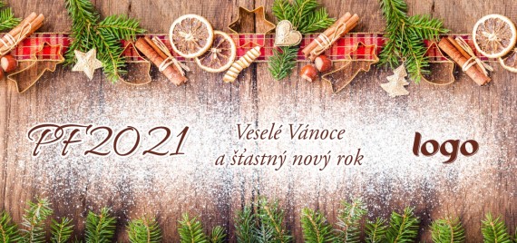 Vánoční přání na šířku 343 dll-343