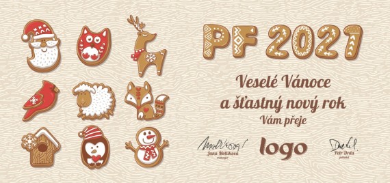 Vánoční přání na šířku 344 dll-344