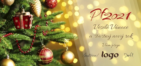 Vánoční přání na šířku 347 dll-347