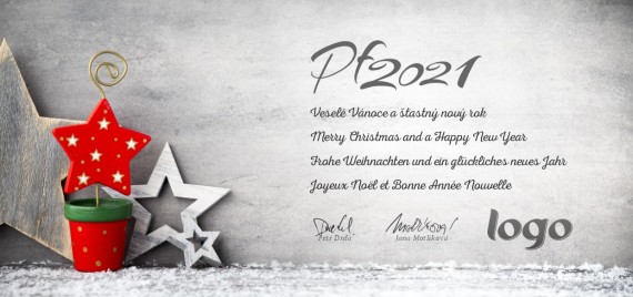 Vánoční přání na šířku 391 dll-391