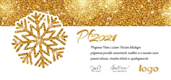 Vánoční přání na šířku 399 dll-399