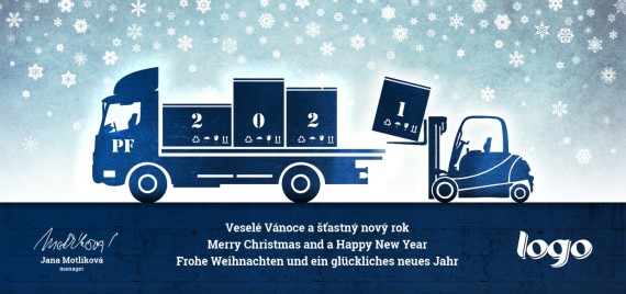 Vánoční přání na šířku 426 dll-426