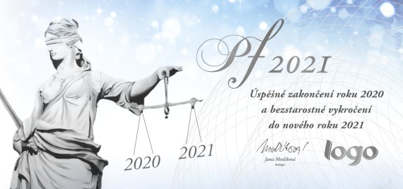 Vánoční přání na šířku 441 dll-441