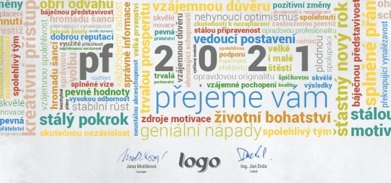 Vánoční přání na šířku 465 dll-465