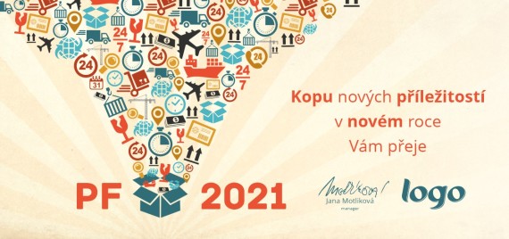 Vánoční přání na šířku 471 dll-471