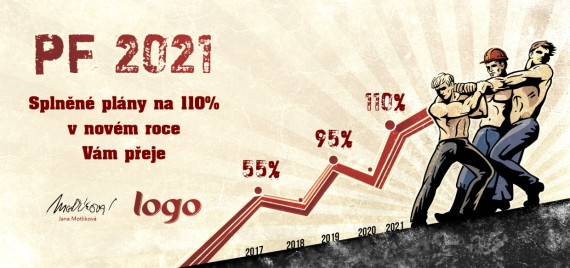 Vánoční přání na šířku 502 dll-502