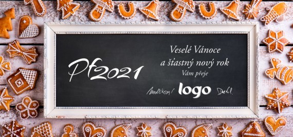 Vánoční přání na šířku 511 dll-511