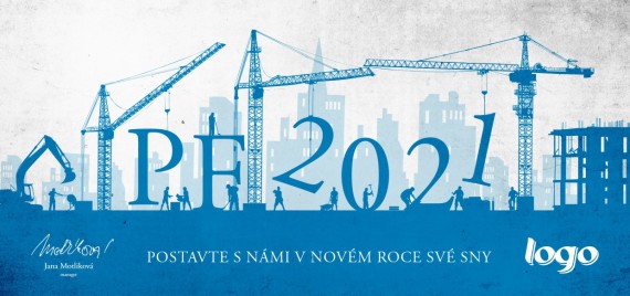 Vánoční přání na šířku 526 dll-526