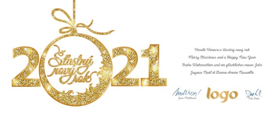 Vánoční přání na šířku 531 dll-531