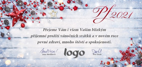 Vánoční přání na šířku 572 dll-572