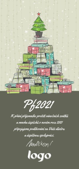 Vánoční přání na výšku 112 dls-112