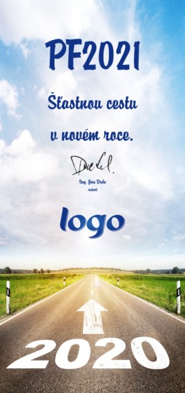 Vánoční přání na výšku 193 dls-193