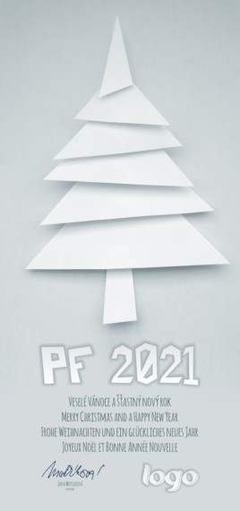 Vánoční přání na výšku 225 dls-225