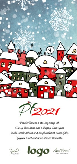 Vánoční přání na výšku 239 dls-239