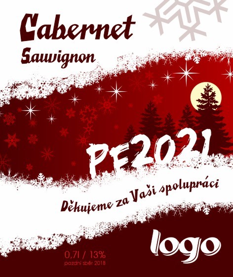 Etiketa na víno samolepící - EV3 ev-3