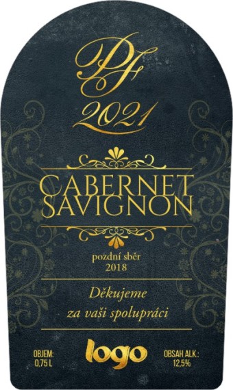 Etiketa na víno samolepící EV-68x114-18 ev-68x114-18