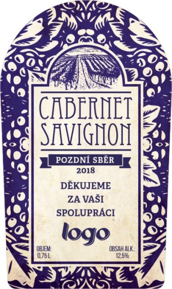 Etiketa na víno samolepící EV-68x114-23 ev-68x114-23