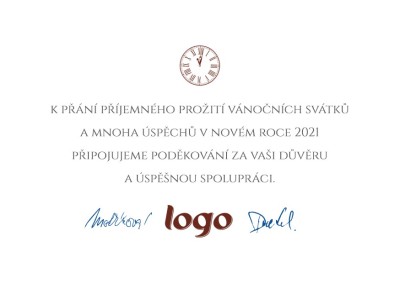 Vánoční přání A6kl-20