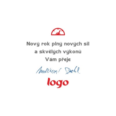 Čtvercové Vánoční přání 101